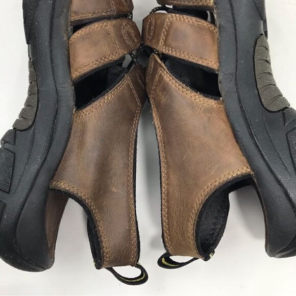 KEEN Newport Brown Leather Waterproof Sport Sandals main image 9
